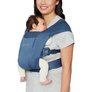 Ergobaby Embrace Soft Air Mesh Blue - draagzak baby