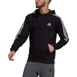 adidas - Essentials Fleece Cut 3-Stripes Hoodie - Herentrui-XXL