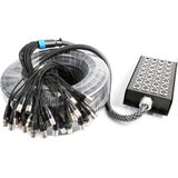 PD Connex Stage Snake multikabel 24-in 4-out XLR 50 meter