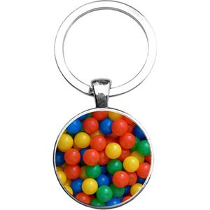 Sleutelhanger Glas - Ballen