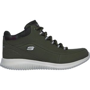 Skechers Ultra Flex-Just Chill Dames Sneakers- Olive - Maat 39