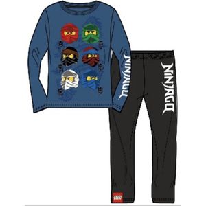 Lego Ninjago jongens  pyjama Blauw Katoen maat 98