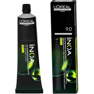 Permanente Kleur L'Oreal Professionnel Paris Inoa Nº 9.0 60 g