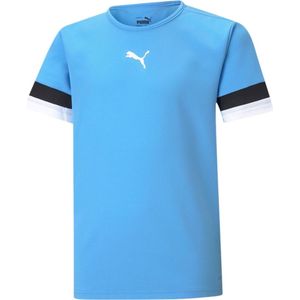 Puma Teamrise Shirt Korte Mouw Kinderen - Hemelsblauw | Maat: 176