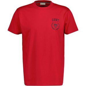 Gant Crest T-shirt Met Korte Mouwen Rood M Man
