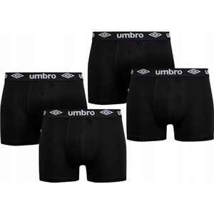 UMBRO - Onderbroek voor mannen - Boxershorts ( 2 stuks ) Zwart - Maat XXL
