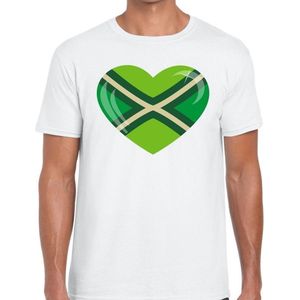 I love Achterhoek t-shirt wit voor heren - Festival kleding XL