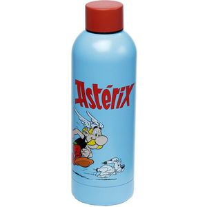 Asterix & Obelix blauw RVS Heet & Koud Thermosfles - 530ml