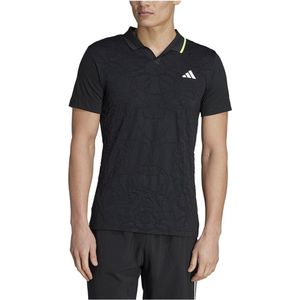 Adidas Aeroready Freelift Pro Polo Met Korte Mouwen Zwart M Man