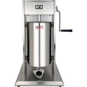 HCB® - Professionele Horeca Churros machine - verticaal - 15 liter - RVS / INOX - Churrosmachine - Churros maker - 37x33x71 cm (BxDxH) - 17 kg