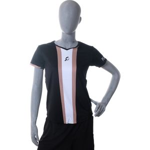 PUNTAZO Padel T-shirt Dames Sportshirt Medium bruin Korte mouw