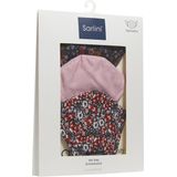 Sarlini Mondkapjes Gebloemd Polyester Roze One-size 3 Stuks