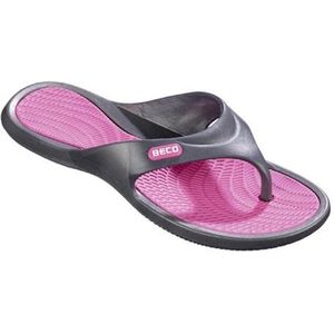 BECO dames teenslippers - roze - maat 42