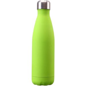 Hup. - RVS Drinkfles - Waterfles 500ml - Hip Design – BPA- & Lekvrij - Duurzaam - Groen