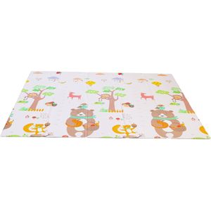 Speelmat Kinderen - Antislip Speelkleed - Opvouwbaar - met Cijfers en Letters - Foam - Sterk en Duurzaam - Dubbelzijdige kinderkruipmat - Speelkleed Cadeau Schatje - 180x200cm