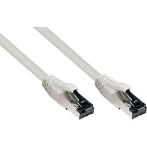 S/FTP CAT8.1 40 Gigabit netwerkkabel / grijs - LSZH - 7,5 meter