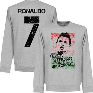 Ronaldo 7 Portugal Flag Sweater - S