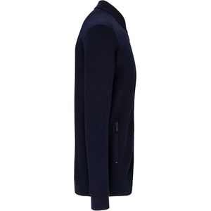 Pullover/Cardigan Heren 4XL Kariban Lange mouw Navy 80% Katoen, 20% Polyester