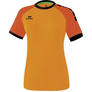 Erima Zenari 3.0 Shirt Korte Mouw Dames - Oranje / Mandarine / Zwart | Maat: 46