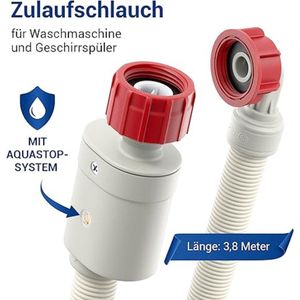 wasmachine/vaatwasser slang / Waterstop wasmachine slang 3.8 m