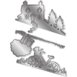 Gemini - Stempel/Snijmal - Zig Zag 3D Scene - In the Country