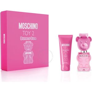 Moschino Toy 2 Bubble Gum Giftset - 100 ml eau de toilette spray + 100 ml bodylotion - cadeauset voor dames