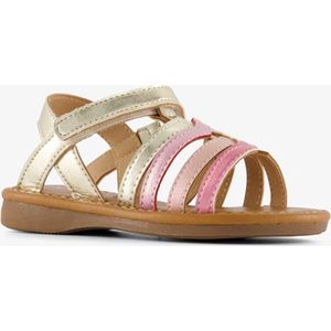 Blue Box meisjes sandalen goud roze paars - Maat 25
