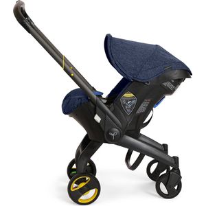 Multifunctionele 3-in-1 Autostoel en Buggy - Kleur Donkerblauw - Nieuwste Model - Kinderwagen voor Baby's