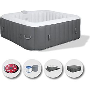 Gratyfied Opblaasbare Jaccuzi - Opblaasbare Hottub - 4 Personen - 145cm - 600L