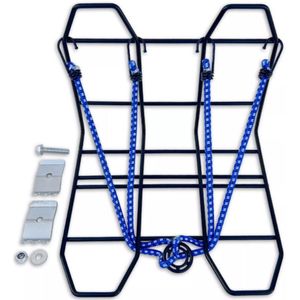 LYNX Bagagedrager verbreder - Zwart - Blauw