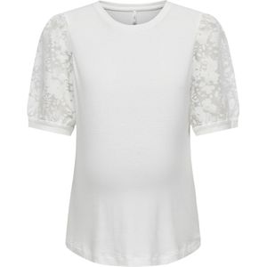 ONLY OLMALLIE S/S MIX TOP JRS Dames Top - Maat L