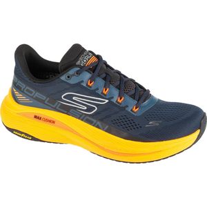 Skechers Max Cushioning Propulsion 220509-NVOR, Mannen, Marineblauw, Hardloopschoenen, maat: 44,5