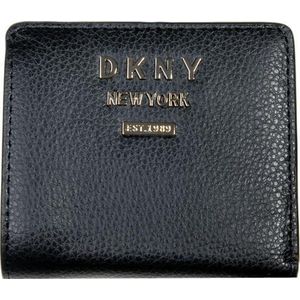 DKNY - Whitney bifold wallet - women - black/gold