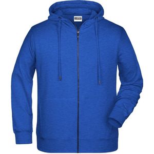 James and Nicholson Heren Basisrits Hoody (Koninklijke Heide)