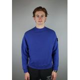 Stone Island Felpa Fleece Crewneck Old Effect 'Bright Blue'