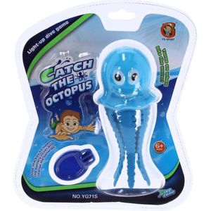 Duik octopus met licht.