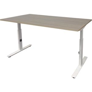 Verstelbaar Bureau - Linesto 180x90 robson - wit frame