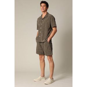 DEELUXE Short van badstof met elastische taille en trekkoord M
