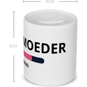 Akyol - bonusmoeder loading Spaarpot - Mama - ochtendkoffie laden - moeder cadeautjes - moederdag - verjaardagscadeau - verjaardag - cadeau - geschenk - kado - gift - moeder artikelen - 350 ML inhoud