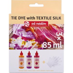 Talens Art Creation Tie-Dye Set 3 x 85 ml Roze