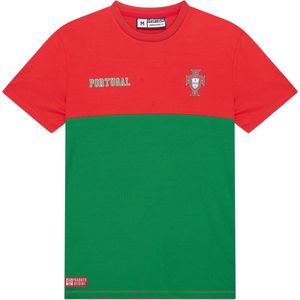 Portugal Voetbalshirt Heren - Maat M - Sportshirt Volwassenen - Rood