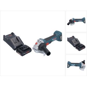Bosch GWS 18V-7 Professionele accu haakse slijper 18 V 125 mm borstelloos + 1x ProCORE accu 4.0 Ah + lader