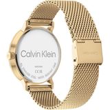 Calvin Klein CK25200049 Heren Horloge - Mineraalglas - Roestvrijstaal - Goudkleurig - 42 mm breed - 4.2 cm lang - Quartz - Druksluiting