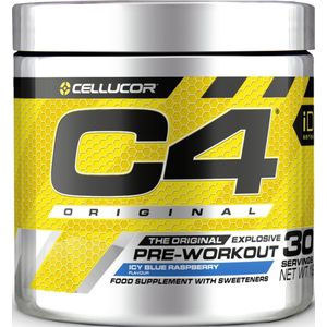 Cellucor C4 Original Pre Workout - Icy Blue Raspberry - 30 shakes (200 gram)