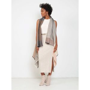 cape infinity pebble | shawl | poncho | 4 seasons | scarves | handmade | sustainable | beautiful colors | multifunctional | sleeveless | Himalayan wool |