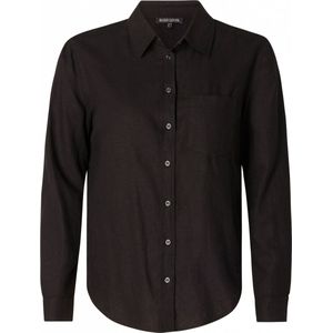 BASE LEVEL CURVY Yaella Shirts - Black - maat 0(46)