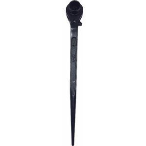 Zwart Dubbele ratelsleutel met wrikpunt 19 / 22mm
