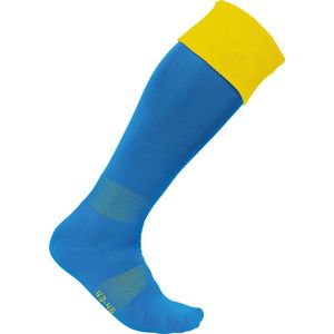 PROACT® Tweekleurige sportsokken PA0300 - Sporty Royal Blue / Sporty Yellow - 31/34 EU