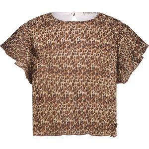 Like Flo - Coco Top Leopard Latte - Leopard latte - Maat 122-128