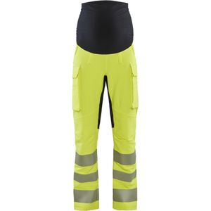 Blaklader High Vis Zwangerschapsbroek met 4-weg stretch 7100-1642 - High Vis Geel/Zwart - M